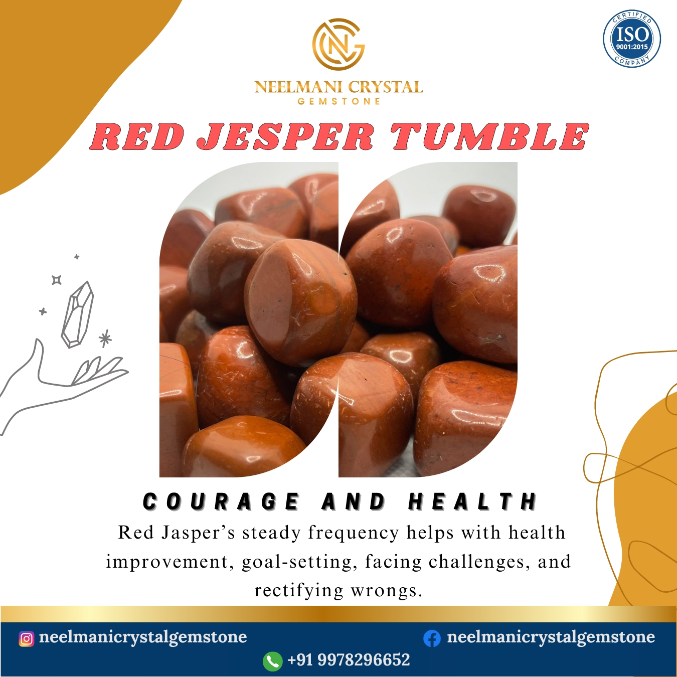 Red Jesper tumble
